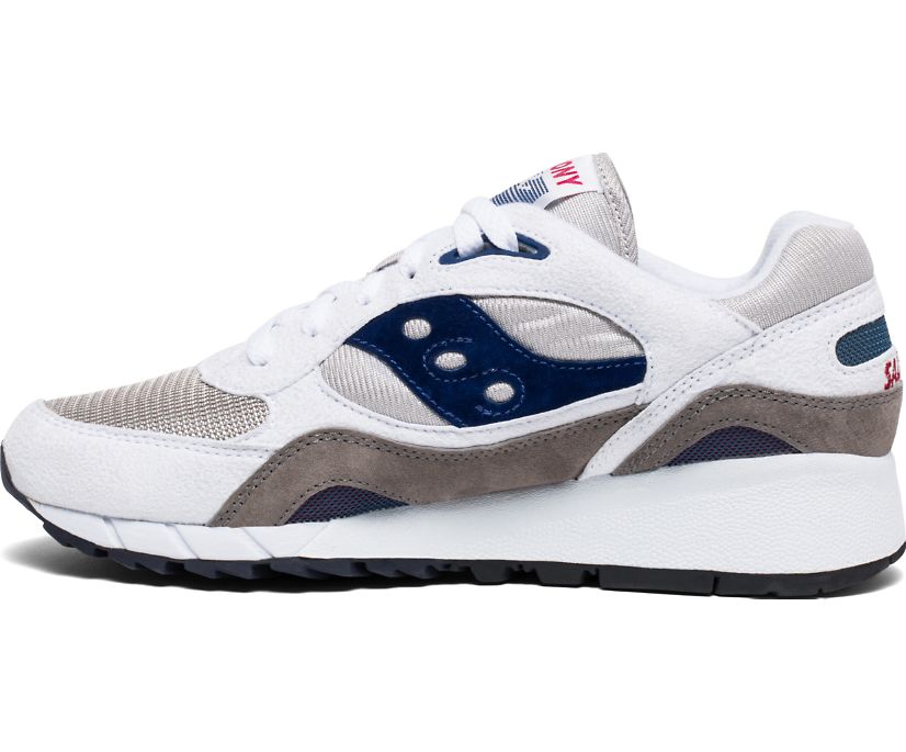 Saucony Shadow 6000 Women's Originals White / Grey / Navy | Canada 071LISH